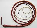 10 foot Saddle Tan 12 plait Classic American Bullwhip